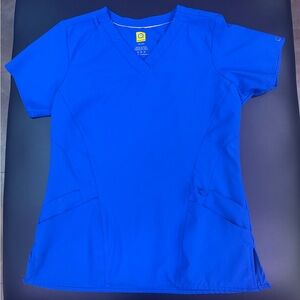 WonderWink Royal Blue Women's Scrub Top